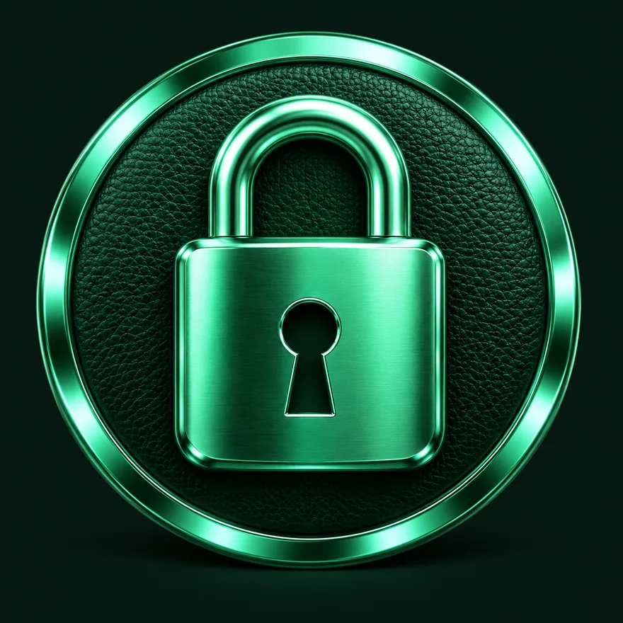 Padlock emblem — Voltrush