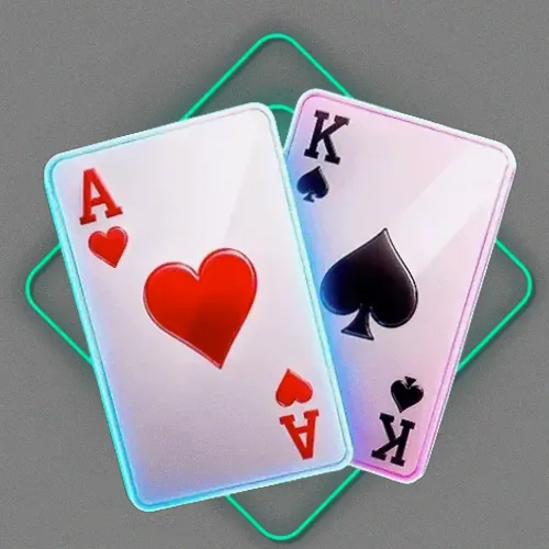Ace and king playing cards