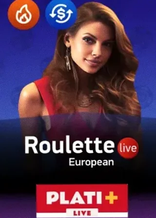 Roulette European live game cover