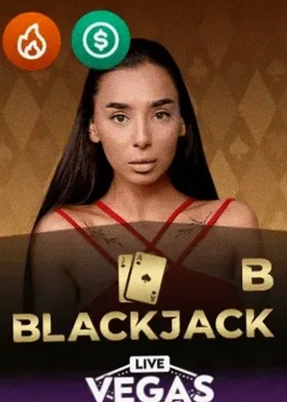 Blackjack B live game cover