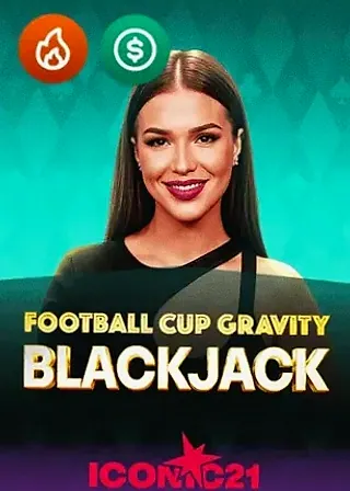 Football Cup Gravity Blackjack live game cover