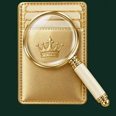 Wallet and magnifier — Voltrush