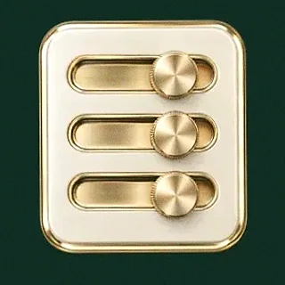 Three-knob control panel — Voltrush